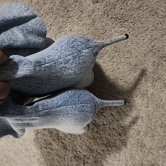 Azalea wang denim slouch boots - Picture 7 of 8